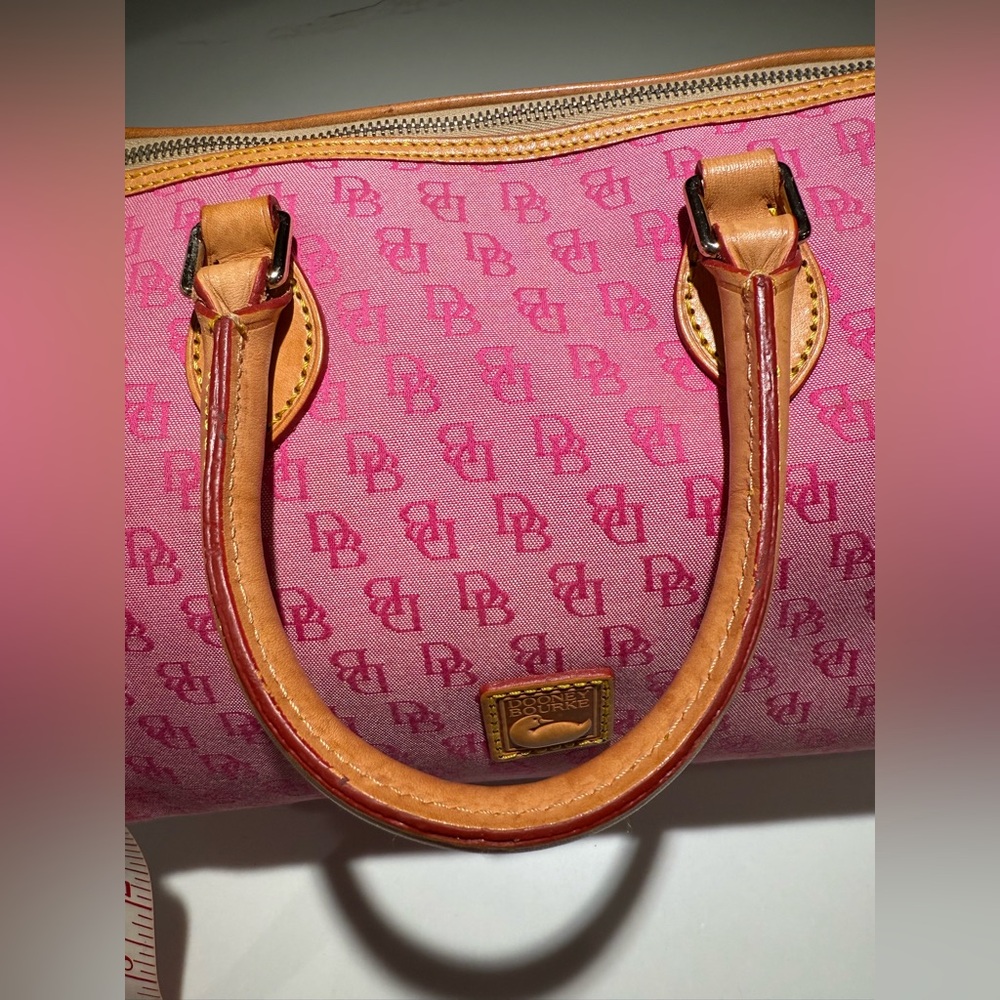 DOONEY & BOURKE J5914567 Signature Canvas Bag, Pink - Picture 12 of 16